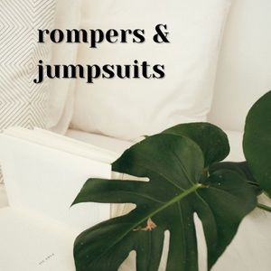 Rompers and jumpsuits
